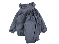 MarMar stormy blue rainwear pants and jacket with fleece lining Obo